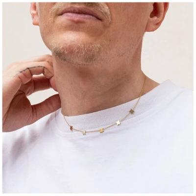 Eppi Kette aus Gold mit Sternen Der Kleine Prinz