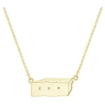 Eppi Kette aus Gold mit einem Kasten Der Kleine Prinz