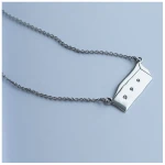 Eppi Kette aus Silber mit einem Kasten Der Kleine Prinz