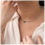 Eppi Kette aus Silber mit einem Kasten Der Kleine Prinz