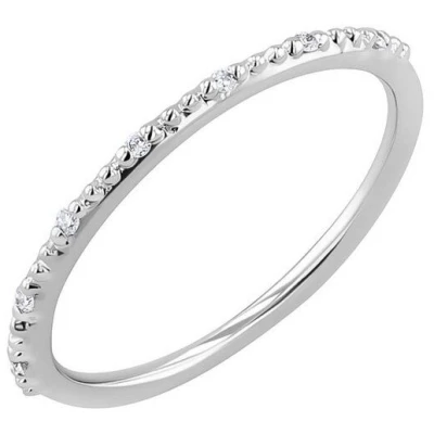 Eppi Minimalistischer Ring mit Diamanten Tess