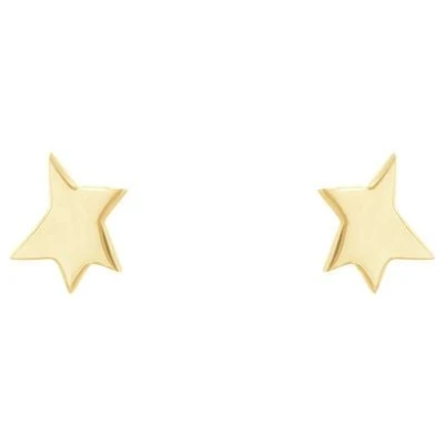 Eppi Ohrstecker aus Gold in Sternform Der Kleine Prinz