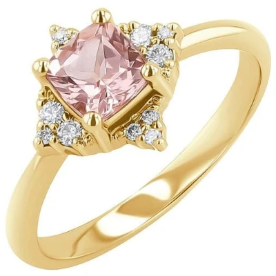 Eppi Ring mit Morganit und Diamanten Ethany