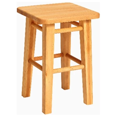 Erlenholz-Hocker H 44 x B 30 x T 30 cm