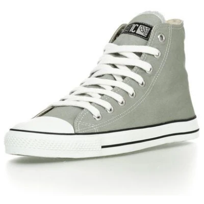 Ethletic Fair Trainer Hi Cut Classic Urban Grey | Just White