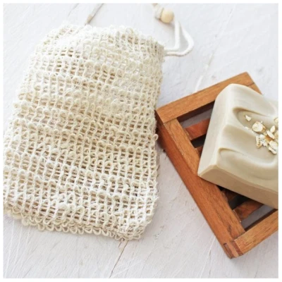 Eve Butterfly Soaps Seifensäckchen aus Sisal mit Kordel