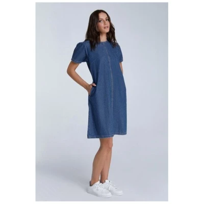 Evermind Jeanskleid - WA7022