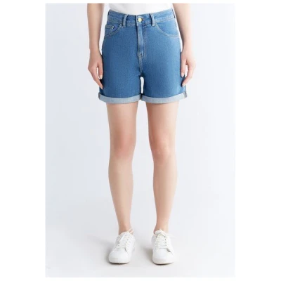 Evermind Women's Mom Shorts-WN3020