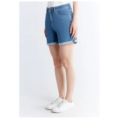Evermind Women's Mom Shorts-WN3020