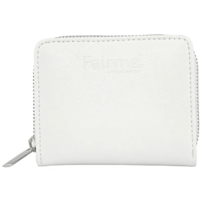 FAIRMA ETHICAL DESIGN Damen vegan Portemonnaie Damen Mooj Klein Weiß