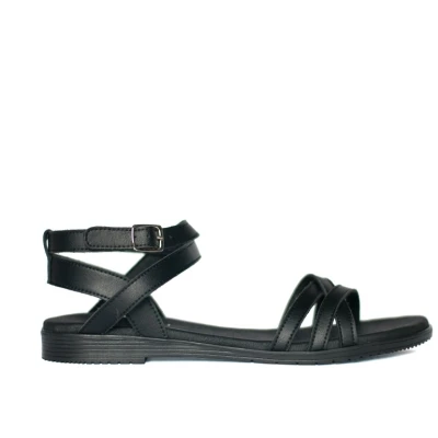FAIRMA ETHICAL DESIGN Damen vegan Sandalen Ogo Schwarz