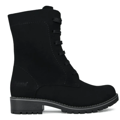 FAIRMA ETHICAL DESIGN Damen vegan Stiefel Gava Schwarz