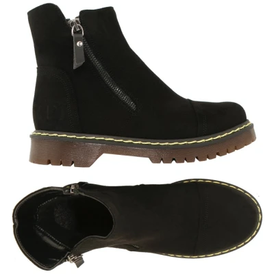 FAIRMA ETHICAL DESIGN Damen vegan Stiefel Nuuk Schwarz