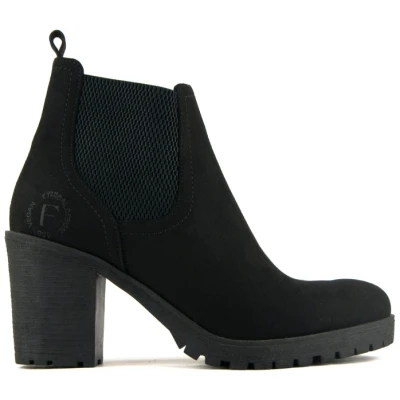 FAIRMA ETHICAL DESIGN Damen vegan Stiefel Palmi Schwarz