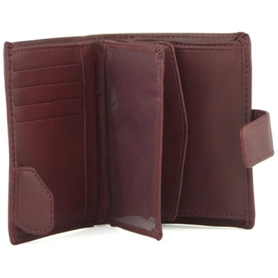 FAIRMA ETHICAL DESIGN Herren vegan Geldbörse Unisex Miliard Vino Burgundy