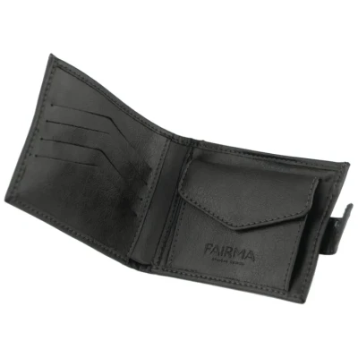 FAIRMA ETHICAL DESIGN Herren vegan Portemonnaie Herren Richie Schwarz