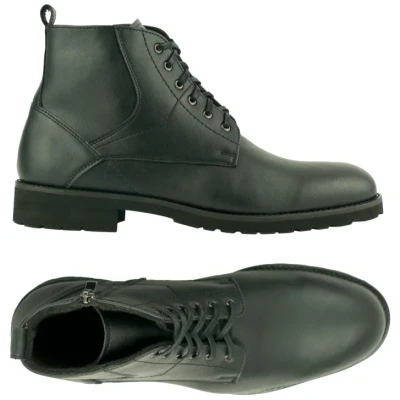 FAIRMA ETHICAL DESIGN Herren vegan Stiefel Saphir Schwarz