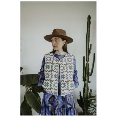 FARM UM'S HERZ PATCHWORK WESTE