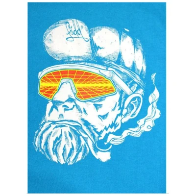 FÄDD Herren Sweatshirt Hoodie aus Bio-Baumwolle "Fläsch Hipster Hans" Blau