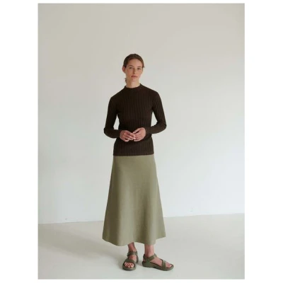 FUB Gestickter Rock "Skirt" in A-Linie