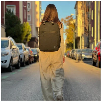FUCHS & REBELL Daypack Rucksack - PEPE - aus recyceltem Polyester