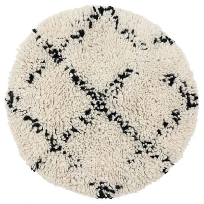 Fable & Loom Rundes Sitzkissen | AMINE