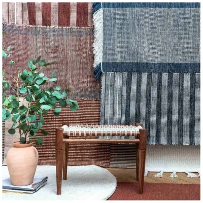Fable & Loom Wollteppich DALAJA | Handgewebt