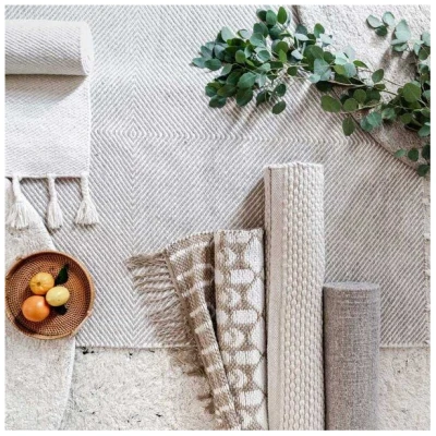Fable & Loom Wollteppich FLYNN | Handgewebt