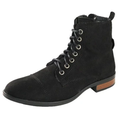 Fairticken Gefütterte Damen Stiefel MAIRAN in Wildlederoptik