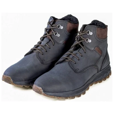 Fairticken Gefütterte vegane Winter Outdoor-Stiefel LOURO Men in Nubuk-Optik