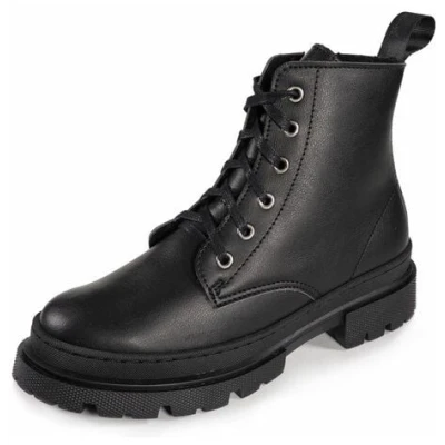 Fairticken Stiefel Vegan GRANDOLA gefüttert mit Reißerverschluß (Microfaser)