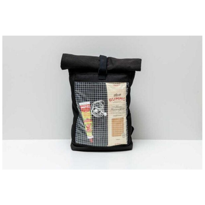 Faix-Design Rucksack aus recyceltem Material / transparent