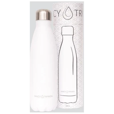 Fancy Trinken Isolierflasche 500 ml, Trinkflasche aus Edelstahl