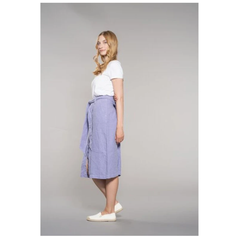 Feuervogl fv-Sin:ga | Midi Skirt | Pure Linen
