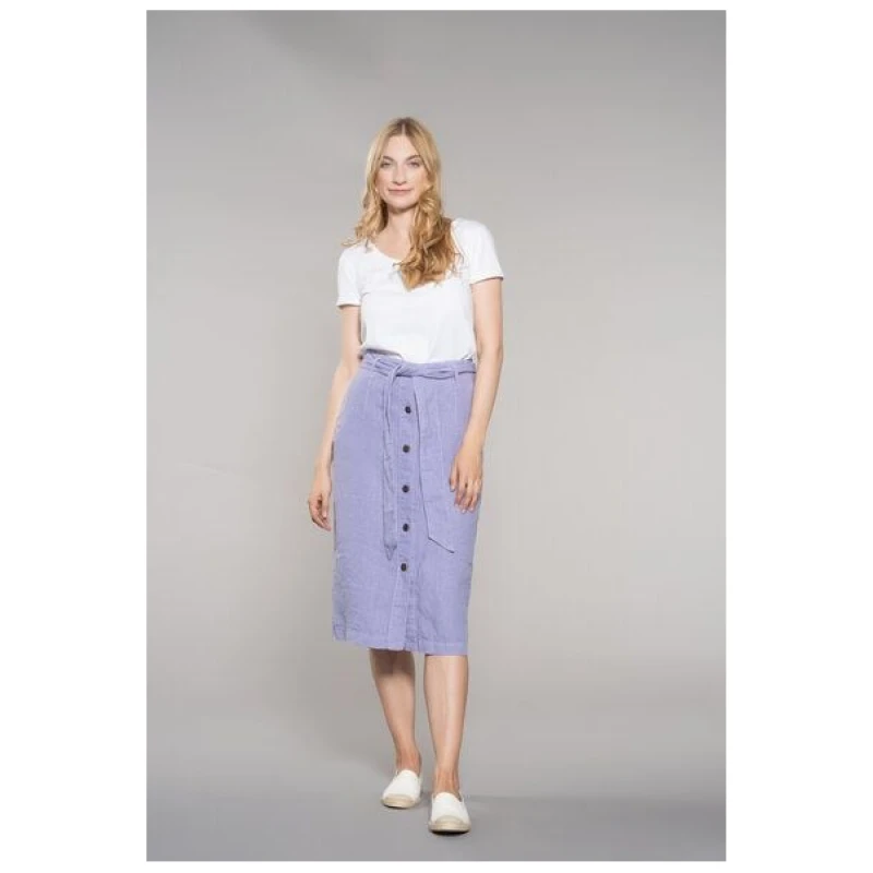 Feuervogl fv-Sin:ga | Midi Skirt | Pure Linen
