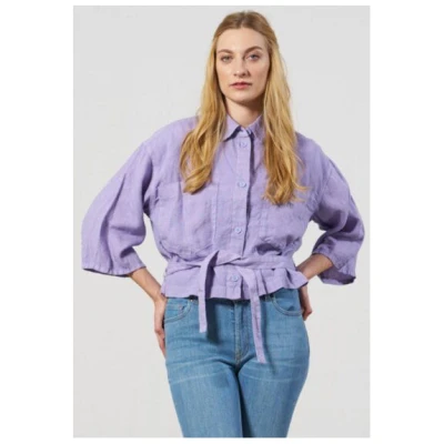 Feuervogl fv-Tam:ika | Oversize Jacket | Belt | Pure Linen