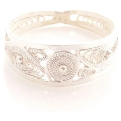 Filigrana Schmuck Ring drei Ovale Silber