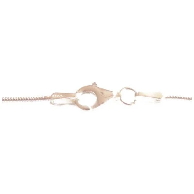 Filigrana Schmuck Schlangenkette aus recyceltem 925er Silber 40 cm