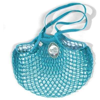 Filt farbige Bio Netztasche Medium mit langem Henkel