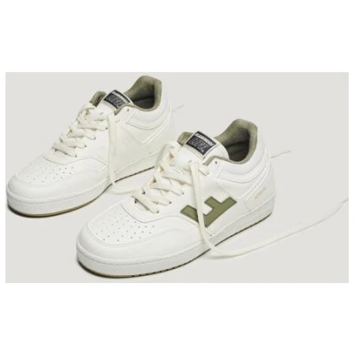 Flamingos' Life Sneaker Damen Vegan - RETRO 90's Sneakers - Olive