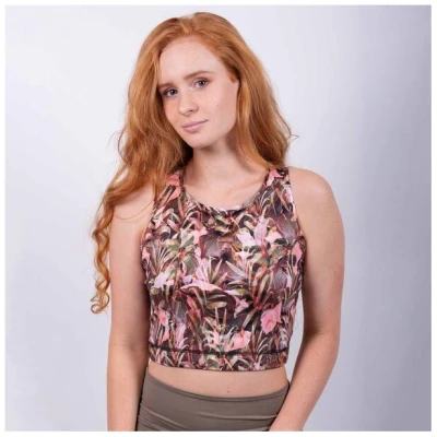 Flying Love Birds "Cosy Jungle" - Crop Top