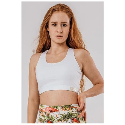 Flying Love Birds "White Beauty" - Racerback - Yoga Bra