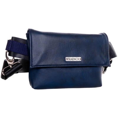 Fraenck Damen vegan Gürteltasche Kai Dunkelblau