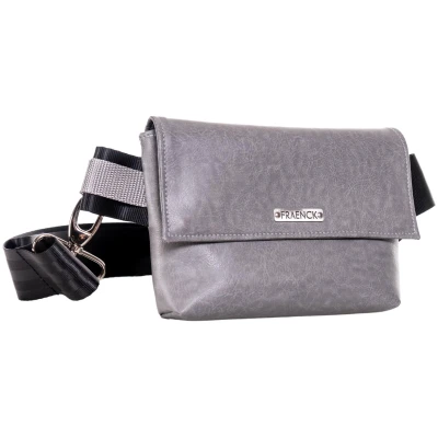 Fraenck Damen vegan Gürteltasche Kai Hellgrau