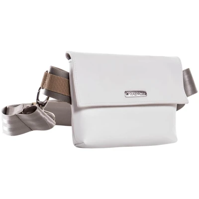 Fraenck Damen vegan Gürteltasche Kai Weiß