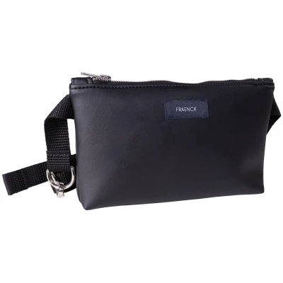 Fraenck Damen vegan Gürteltasche Scout Schwarz