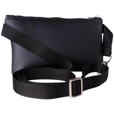 Fraenck Damen vegan Gürteltasche Scout Schwarz