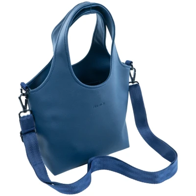 Fraenck Damen vegan Handtasche Tate Dunkelblau