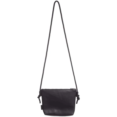 Fraenck Damen vegan Umhängetasche Elly Schwarz