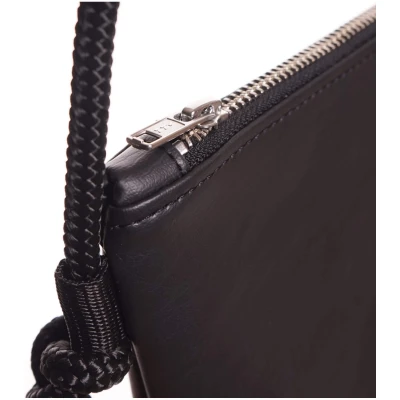 Fraenck Damen vegan Umhängetasche Elly Schwarz